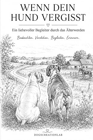 Buchcover: Wenn dein Hund vergisst – Ein liebevoller Begleiter durch das Älterwerden
